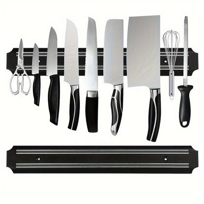 Magnetic Knife Holder Wall Mount 20 Inch - Strong Magnetic Knife Bar Strip for Kitchen, Space-Saving Knife Rack for Knives, Scissors, Tools, Easy Install Kitchen Organizer