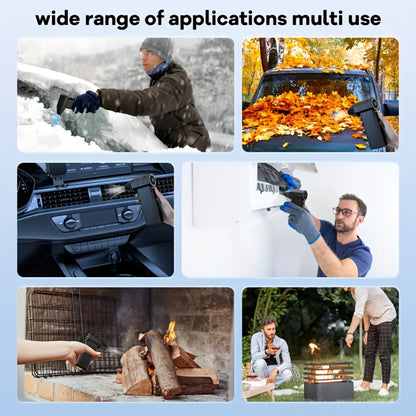 130000 RPM Portable Turbo Fan Blower & Vacuum 2-in-1, USB Rechargeable Cordless Handheld Air Blower for Dust Removal, Cooling, Snow Blowing, Car Cleaning, Inflatable Pad, Ignition Aid