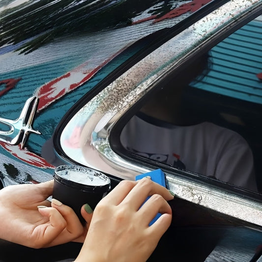 Chrome Trim Repair & Polishing Paste – Car Chrome Restorer for Door Handles, Emblems & Bright Strip Refurbishment