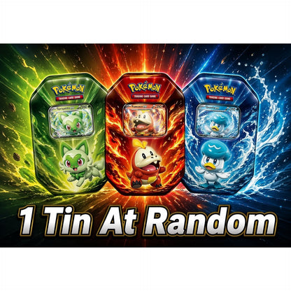 Trading Card Game 200-Card Assortment from Multiple Sets with Random-Design Collector Tin for Ages 6 and Up