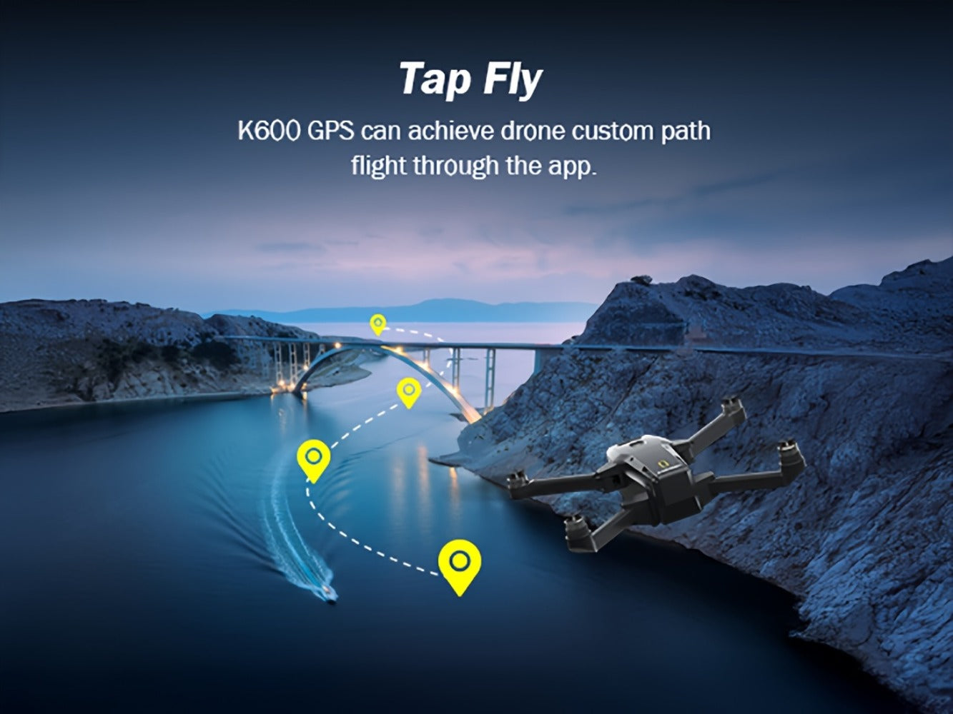 GPS Follow Me Drone Under 250g 4.5 Inch LCD Screen Camera Drone Auto Return Gesture Flight Brushless Motor Altitude Hold 3 Speed Modes 32G SD Card | Adult Beginner Drone Gift for Teens