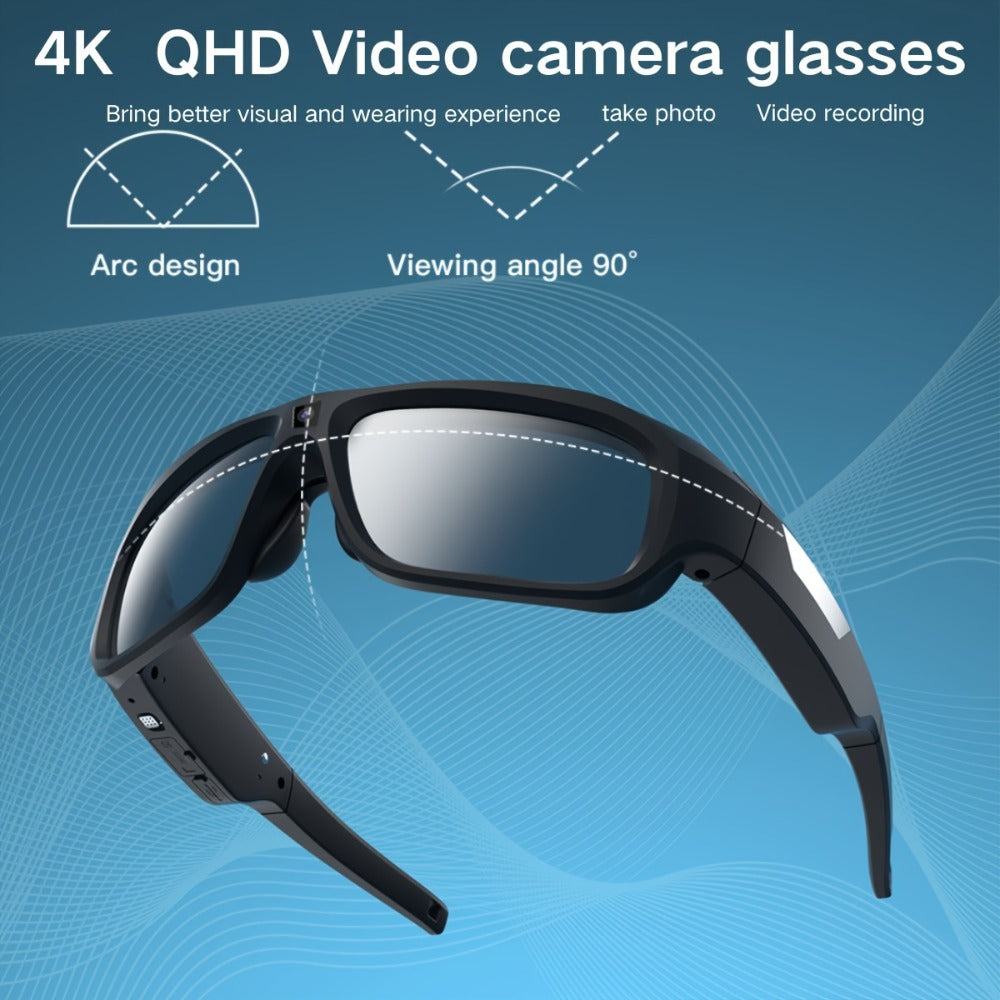 Dark-Lens Camera Glasses with A31, A33 and S36 Frame Models and Optional 64GB Card Bundles
