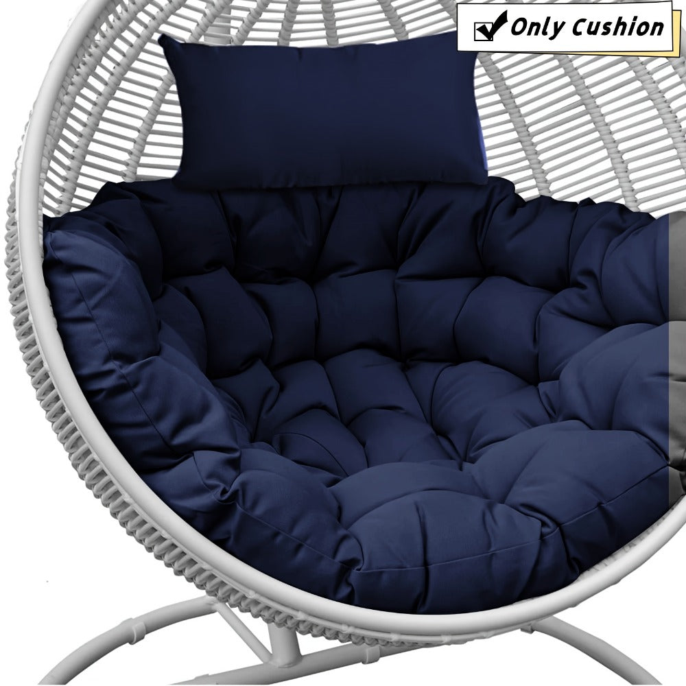 Chair Cushion with Adjustable Headrest for Comfortable Everyday Seating in Patio detail image - detail view 12