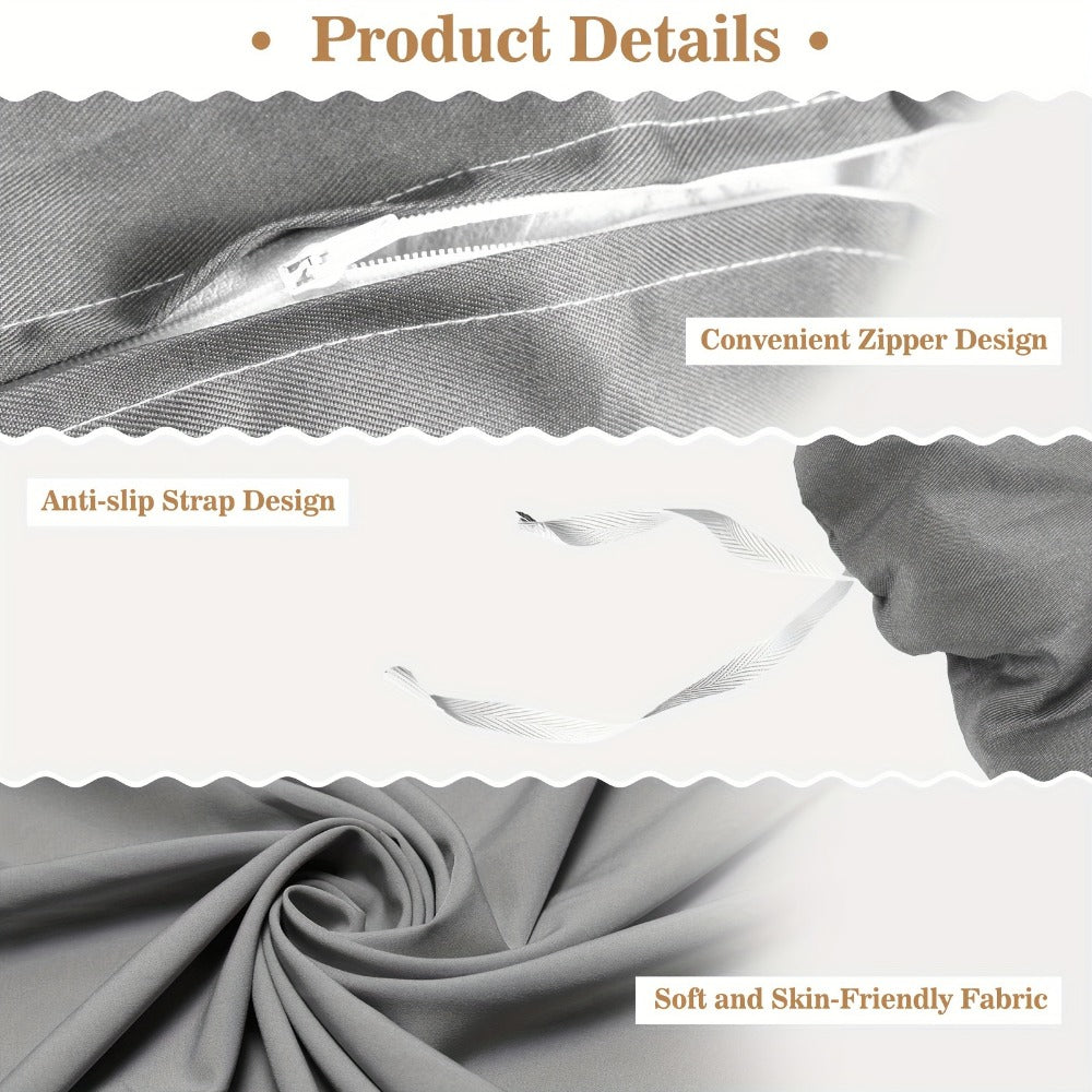 Chair Cushion with Adjustable Headrest for Comfortable Everyday Seating in Patio detail image - detail view 4