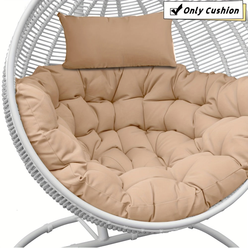 Chair Cushion with Adjustable Headrest for Comfortable Everyday Seating in Patio detail image - detail view 6
