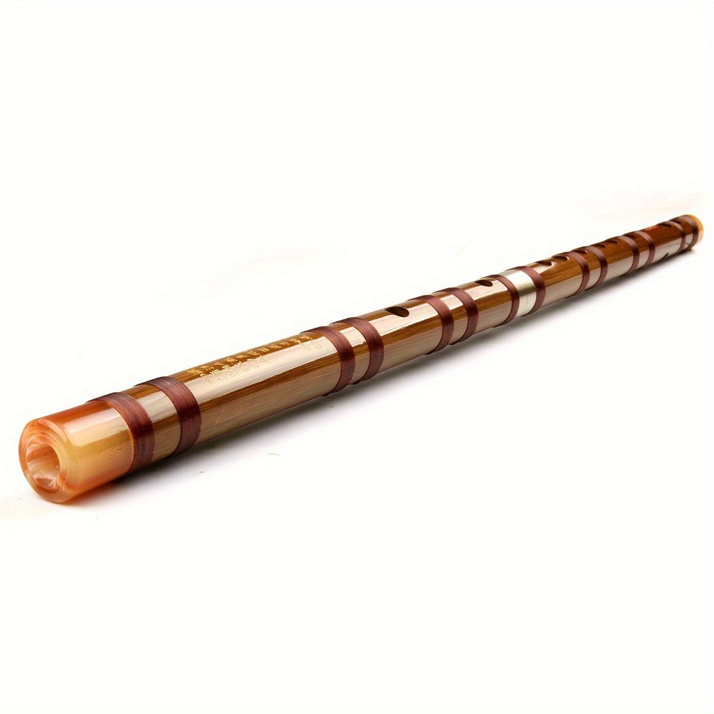 Chinese Bamboo Dizi Flute, Two-Section Traditional Instrument for Beginners detail image - detail view 4