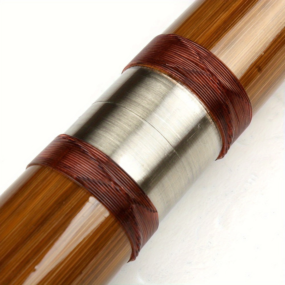 Chinese Bamboo Dizi Flute, Two-Section Traditional Instrument for Beginners detail image - detail view 7