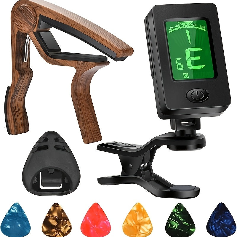 Chromatic Instrument Tuner shown in the 9 Pcs Rosewood option