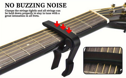Chromatic Instrument Tuner, 9 Pcs Rosewood, Portable, Guitar, Accessories for Guitar detail image - detail view 15