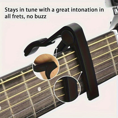 Chromatic Instrument Tuner, 9 Pcs Rosewood, Portable, Guitar, Accessories for Guitar detail image - detail view 4