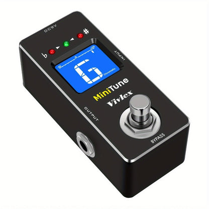 Chromatic Instrument Tuner, True Bypass, Tuner Pedal, Guitar for Guitar and Bass Tuning detail image - detail view 11