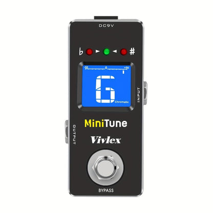 Chromatic Instrument Tuner, True Bypass, Tuner Pedal, Guitar for Guitar and Bass Tuning detail image - detail view 5
