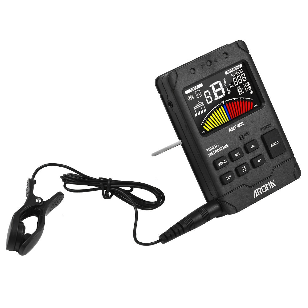 Chromatic Instrument Tuner, USB-C, Rechargeable, 3-In-1 for Guitar and Bass Tuning detail image - detail view 8