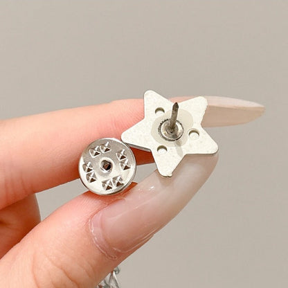 Clothing Accessories - Shortening Clips 20pcs Metal Invisible Safety Pin Hem Buckle Chain - product detail view 8