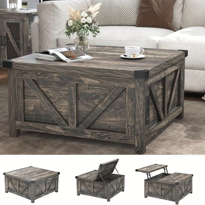 Coffee Table, Living Room Coffee Table for Work, Display, and Everyday Use detail image - detail view 10
