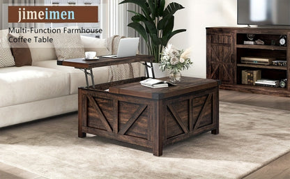 Coffee Table, Living Room Coffee Table for Work, Display, and Everyday Use detail image - detail view 12