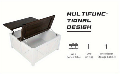Coffee Table, Living Room Coffee Table for Work, Display, and Everyday Use detail image - detail view 15