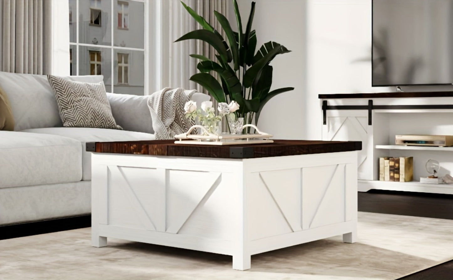 Coffee Table, Living Room Coffee Table for Work, Display, and Everyday Use detail image - detail view 16