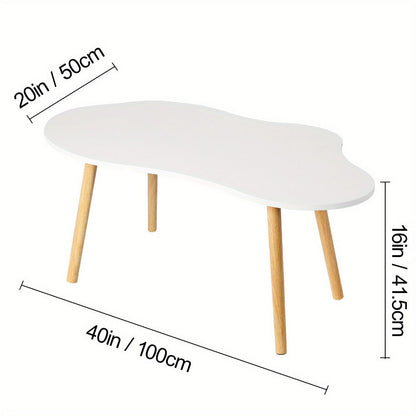 Coffee Table, Modern Accent Table for Work, Display, and Everyday Use detail image - detail view 7