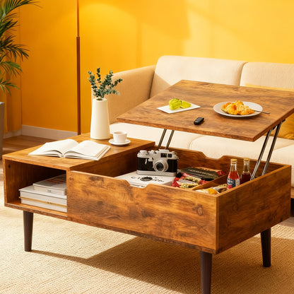 Coffee Tables shown in the Brown Table option