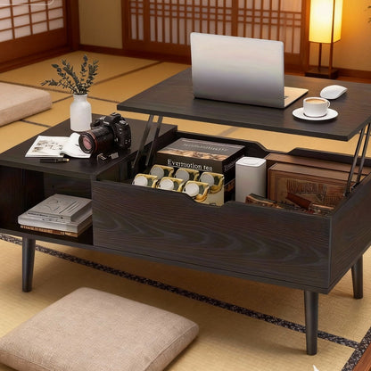 Coffee Table with Hidden Storage for Work, Display, and Everyday Use detail image - detail view 6