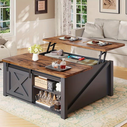 Coffee Table shown in the Black option