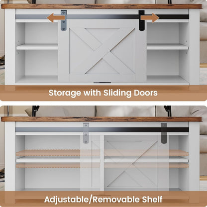 Coffee Table with Hidden Storage, Modern Accent Table for Living Room detail image - detail view 9