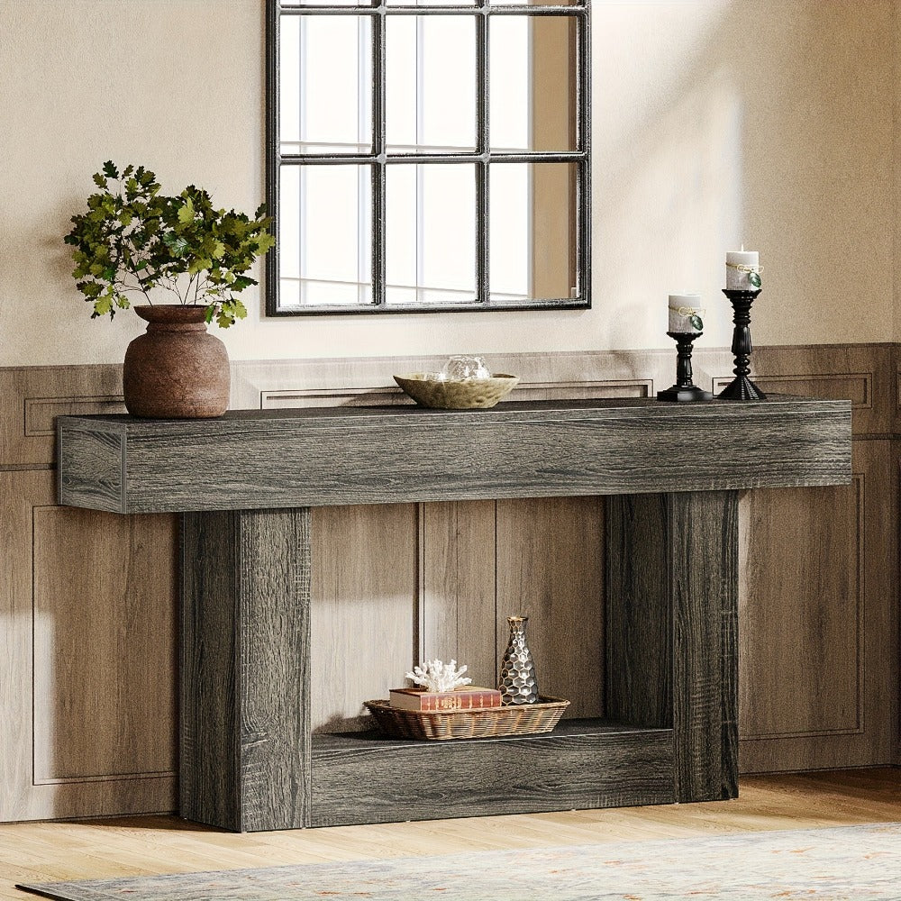Console Table, Entryway Sofa Table for Work, Display, and Everyday Use detail image - detail view 5