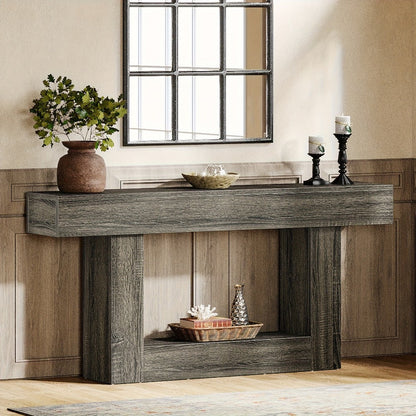 Console Table, Entryway Sofa Table for Work, Display, and Everyday Use detail image - detail view 5