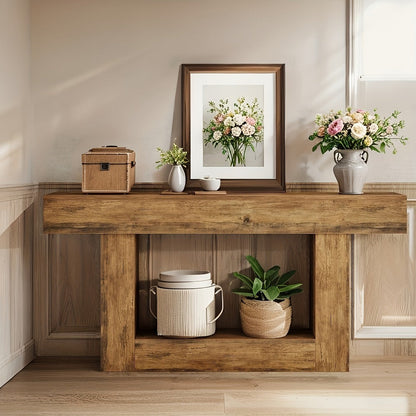 Console Table, Entryway Sofa Table for Work, Display, and Everyday Use detail image - detail view 8