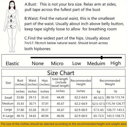Costume Set - Flapper Dress 1920s for Women 10-Piece Sequin Beaded Fringe Midi Dress - product detail view 4