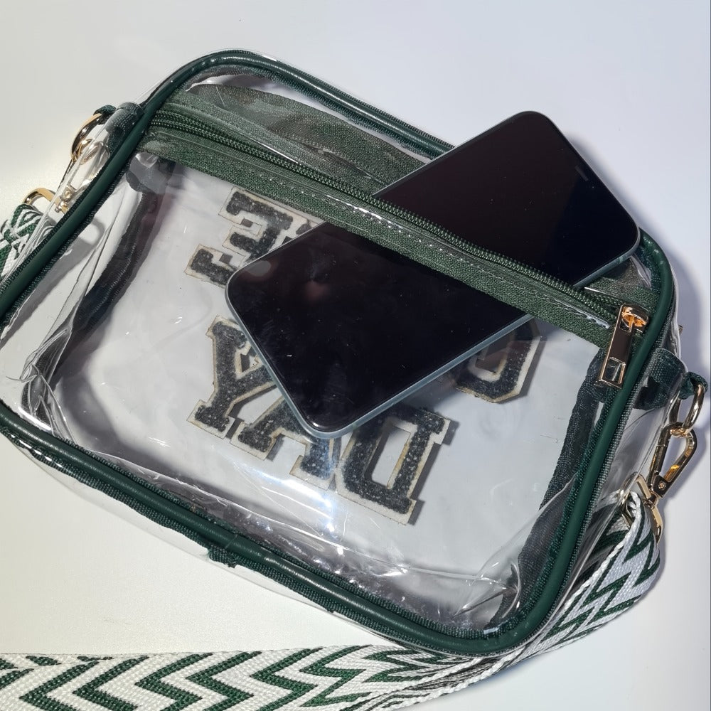 Crossbody Bag for Women – PVC, Clear, Transparent – detail view 7
