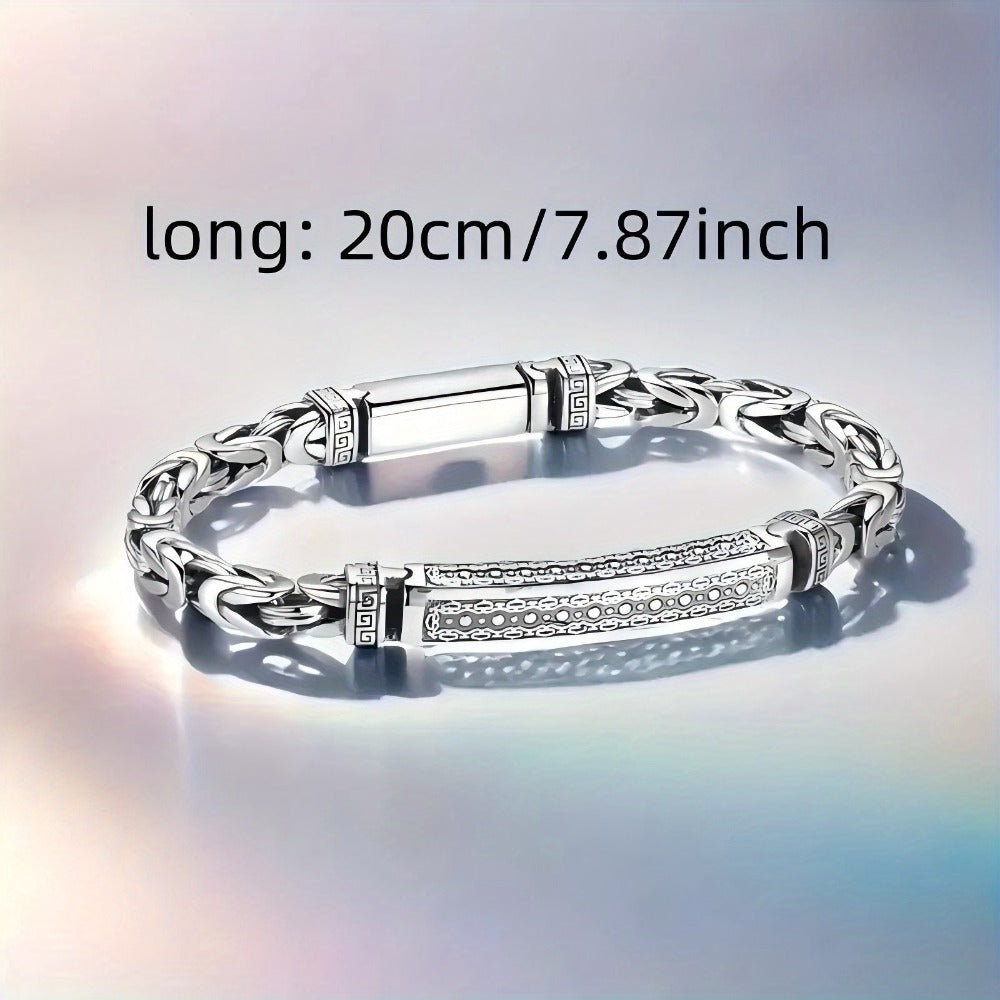 Cuff Bracelet - Sterling Silver for Women 925 Vintage Bohemian Bangle Open Adjustable - product detail view 18