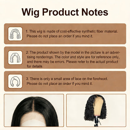 Curly Wig - Deep Wave Glueless for Women - 24" Afro Hair | Pre-Plucked Hairline | Full - product detail view 10