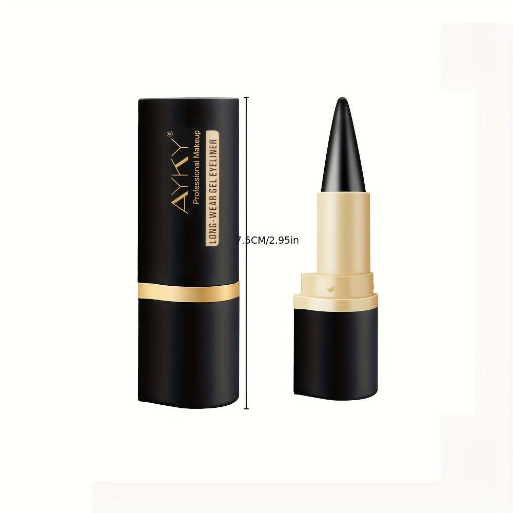 Waterproof Eyeliner Pencil 5 Pack Matte Black Smudge-Proof Long-Lasting Cream Formula – Fade-Resistant Easy Apply Liner Set for Beginners Smoky Eye Everyday Makeup Waterline Safe Women