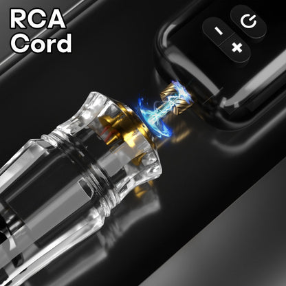 Tattoo Machine Kit POSEIDON PS090-161 Wireless Rotary Pen with 1400mAh Battery, Display, 10 Cartridges and 6 Inks
