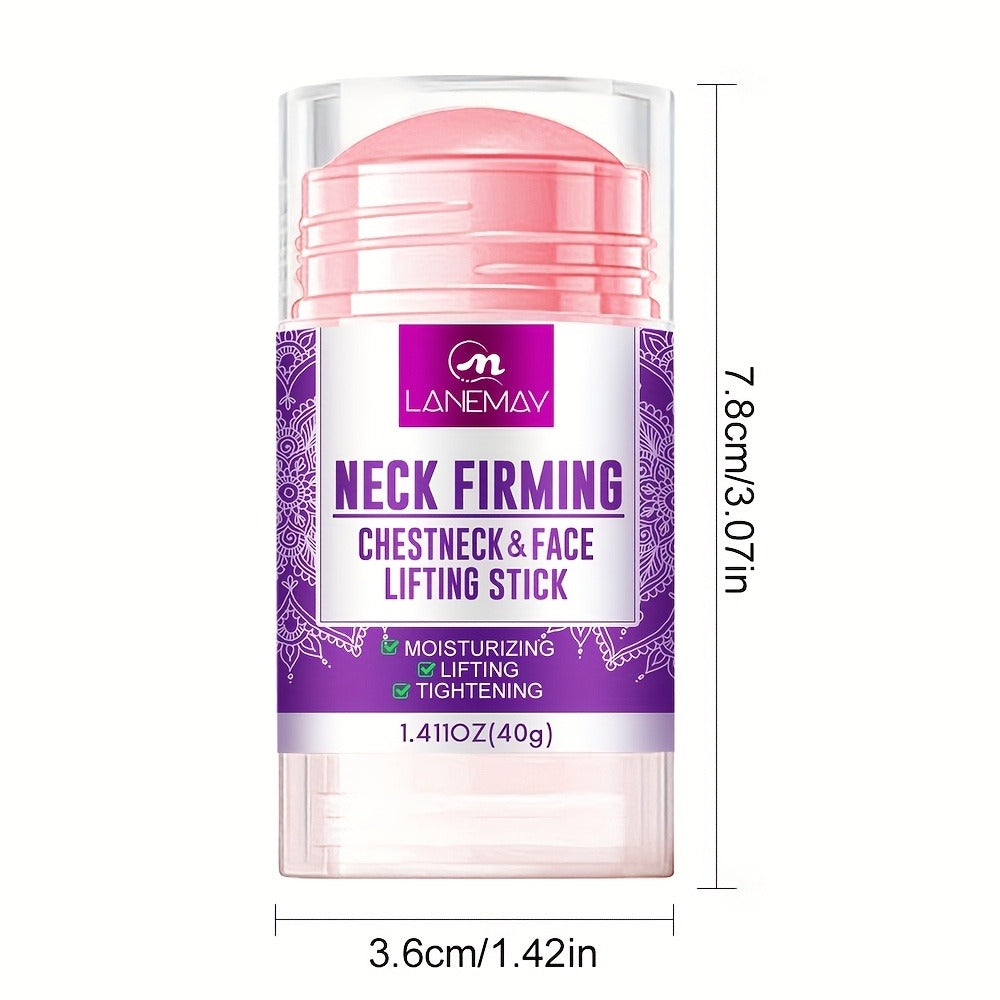 Retinol Collagen Face & Neck Firming Stick 3pcs Set - Anti Aging Lifting Tightening Moisturizing Skin Care Stick, Wrinkle Reducer Portable Daily Skincare for All Skin Types Women