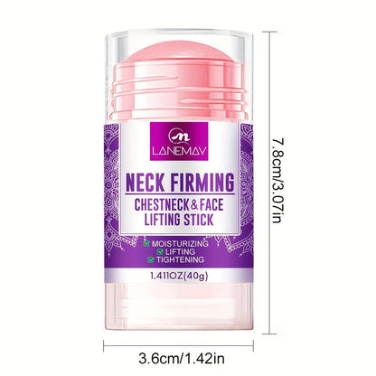 Retinol Collagen Face & Neck Firming Stick 3pcs Set - Anti Aging Lifting Tightening Moisturizing Skin Care Stick, Wrinkle Reducer Portable Daily Skincare for All Skin Types Women