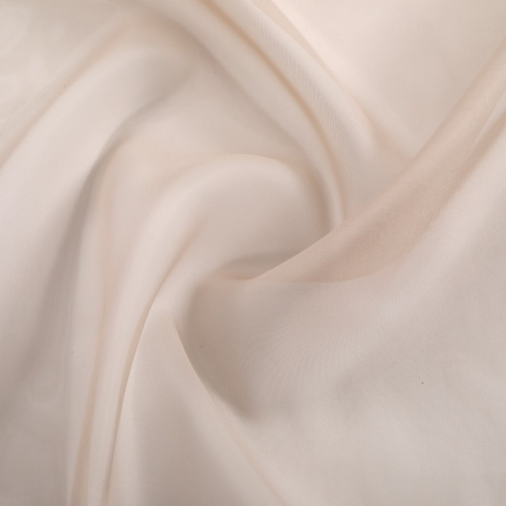 Two-Panel Solid Sheer Curtains with Rod-Pocket Header, Seven Colors and Four Size Configurations