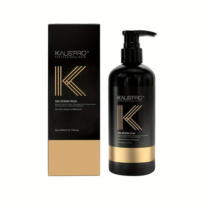Men's Curl Cream Sulfate-Free 10.14oz - Frizz Control Styling Cream for Wavy & Curly Hair | Controlled Hold, Boosts Shine & Hydration | No Sticky Residue | Curly Guy Method Approved