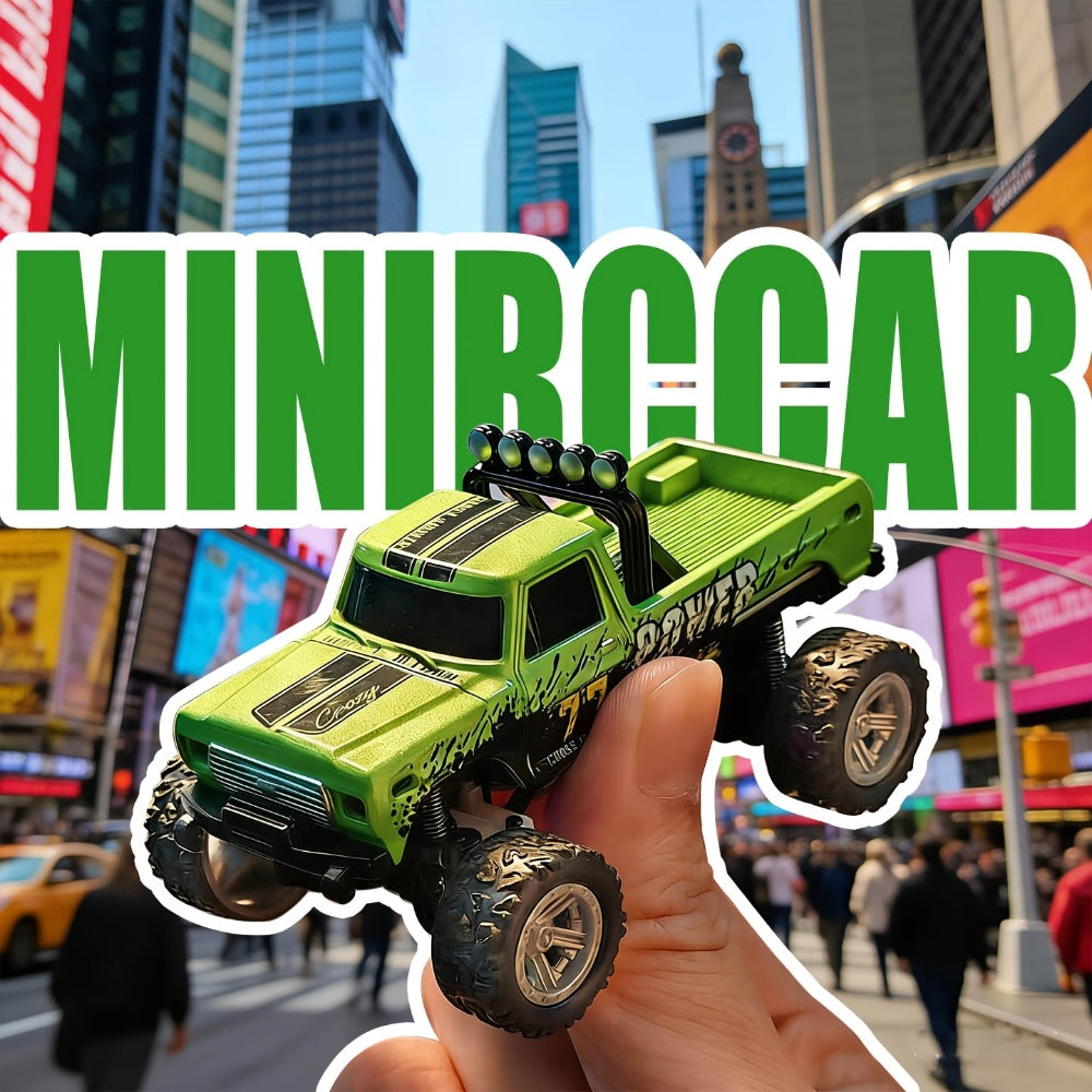 Mini Remote Control Pickup Truck with Detachable Trailer, Five Color Options and Spring Suspension