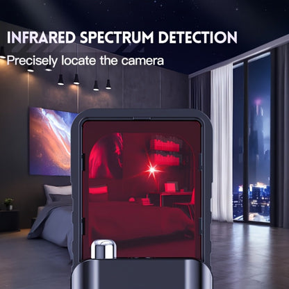 Smart Bug Detector Anti-Spy Camera Finder with Anti-Eavesdropping, Anti-Tracking & Anti-Stealing Detection