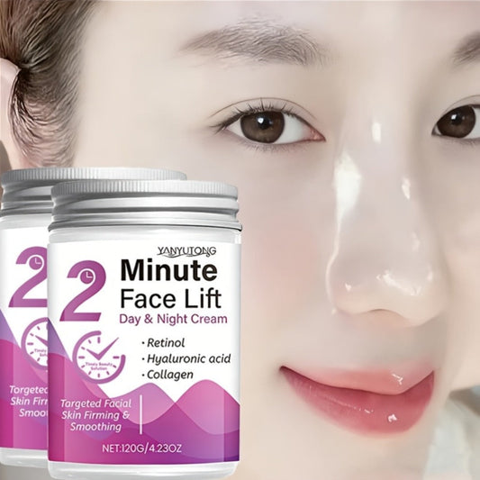 Face Cream Peptide Collagen 120g Formula with Hyaluronic Acid and Lightweight Day or Night Texture