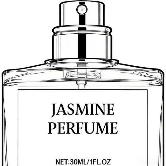 Perfume for Women Jasmine or Sweet Orange Blossom Spray with Fresh Mint, Jasmine and Lavender Notes