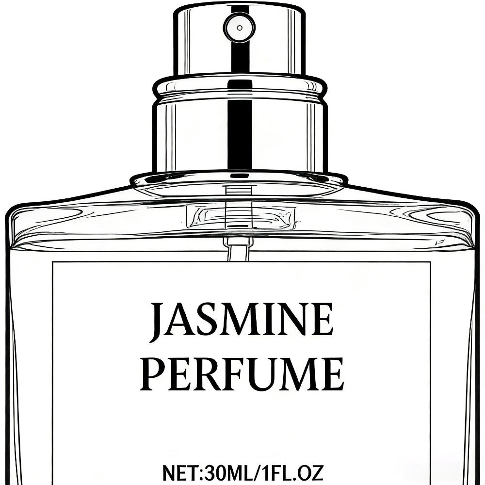 Women's Floral Perfume Spray — Jasmine & Sweet Orange Blossom | Fresh Mint Top Notes, Lavender Base | Long-Lasting 12-Hour Romantic Fragrance | Gift for Her
