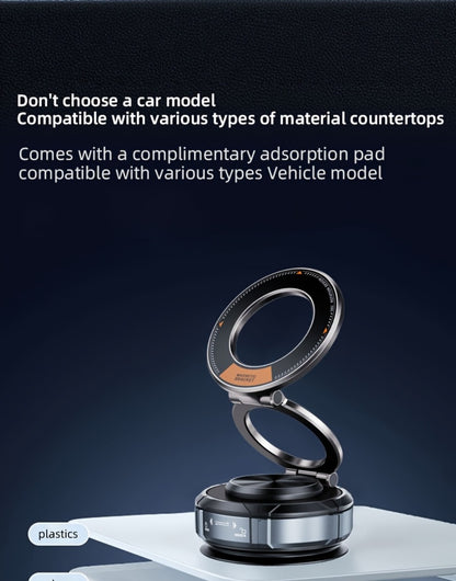 Magnetic Car Phone Holder 22 N55 Magnets 2400gf Force & 78LB Suction – 360° Adjustable Aluminum Alloy Mount with Cooling Vent Design | Compatible with iPhone 16 Pro Max / 15 / 14 / 13 / 12 Plus