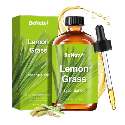 Essential Oil 120ml 4oz Pure Aromatherapy Oils for Diffuser Humidifier Candle Soap Making Lavender Peppermint Eucalyptus Frankincense Lemon Rosemary Lemongrass Vanilla Argan