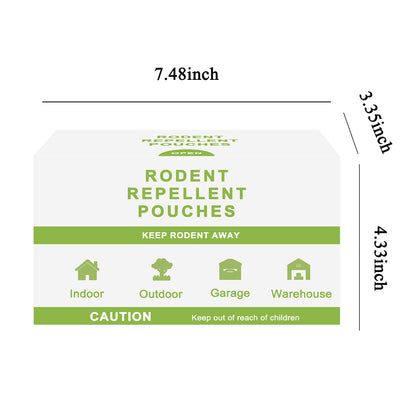 Mouse Repellent | Peppermint Pouches Car RV Garage Camper Indoor Outdoor