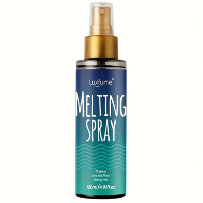 Lace Melting Spray Kit for Wig Installation, 120ml Bottle Alone or with Tools and Wig Cap Set
