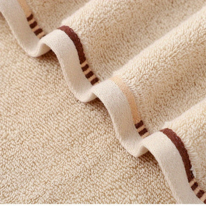 Cotton Face Towels 4-Pack Set, Super Absorbent Soft Pure Cotton Washcloths for Hotel Spa Salon Home Use, Skin-Friendly Cleansing & Dry Hair Towels